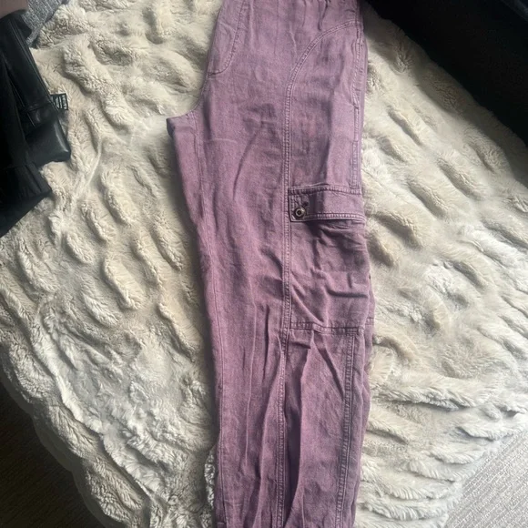 Anthropologie Cargo Jogger, Purple, S - Picture 6 of 13